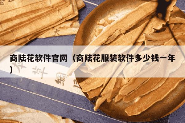 商陆花软件官网（商陆花服装软件多少钱一年）