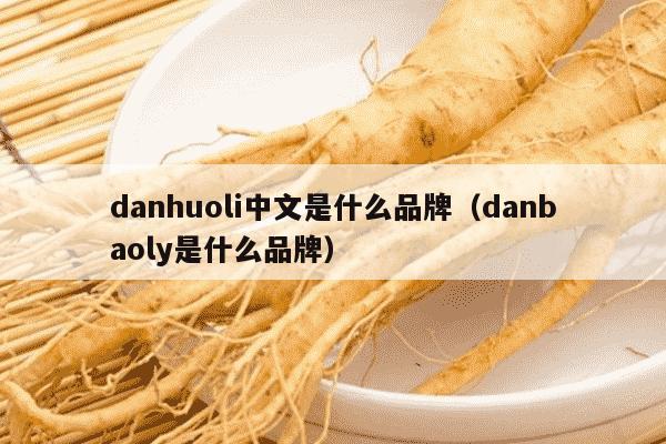 danhuoli中文是什么品牌（danbaoly是什么品牌）