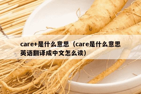 care+是什么意思（care是什么意思英语翻译成中文怎么读）