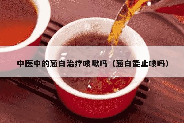 中医中的葱白治疗咳嗽吗（葱白能止咳吗）