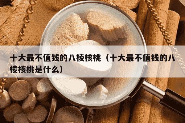十大最不值钱的八棱核桃（十大最不值钱的八棱核桃是什么）