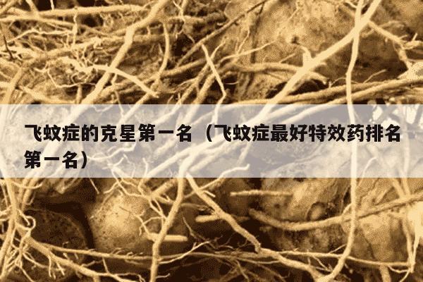 飞蚊症的克星第一名（飞蚊症最好特效药排名第一名）