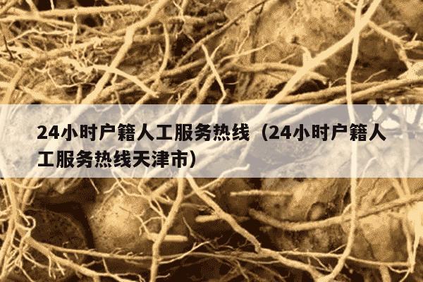 24小时户籍人工服务热线（24小时户籍人工服务热线天津市）