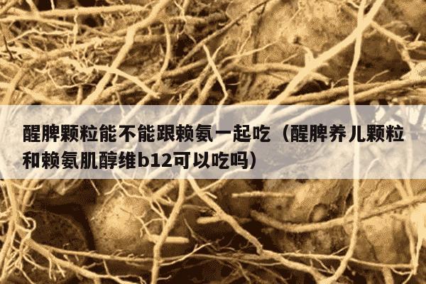 醒脾颗粒能不能跟赖氨一起吃（醒脾养儿颗粒和赖氨肌醇维b12可以吃吗）