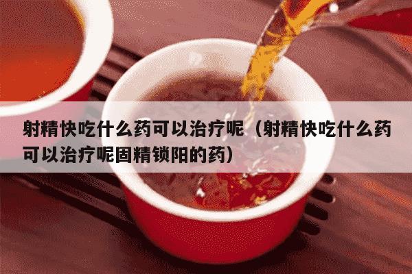 射精快吃什么药可以治疗呢（射精快吃什么药可以治疗呢固精锁阳的药）