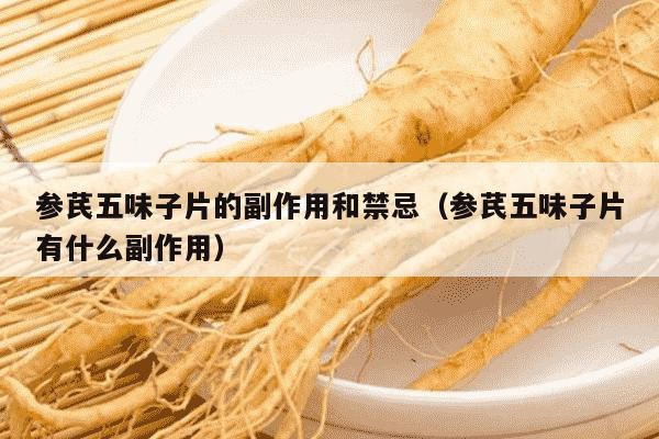 参芪五味子片的副作用和禁忌（参芪五味子片有什么副作用）