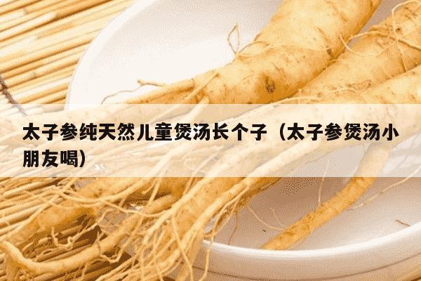 太子参纯天然儿童煲汤长个子（太子参煲汤小朋友喝）