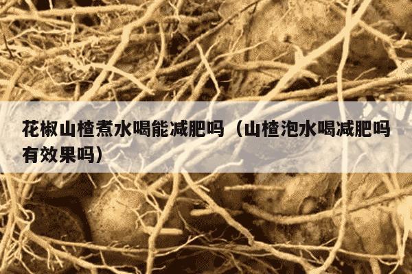 花椒山楂煮水喝能减肥吗（山楂泡水喝减肥吗有效果吗）