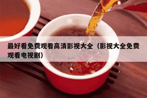 最好看免费观看高清影视大全（影视大全免费观看电视剧）