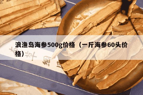 浪渔岛海参500g价格（一斤海参60头价格）