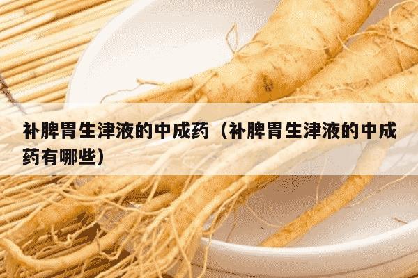 补脾胃生津液的中成药（补脾胃生津液的中成药有哪些）