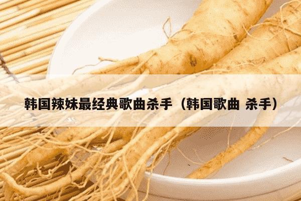 韩国辣妹最经典歌曲杀手（韩国歌曲 杀手）