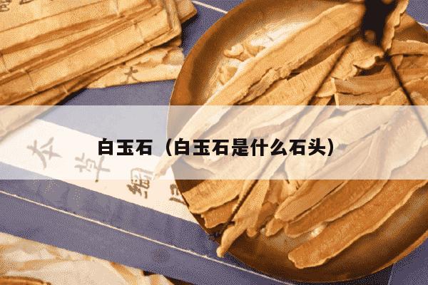 白玉石（白玉石是什么石头）