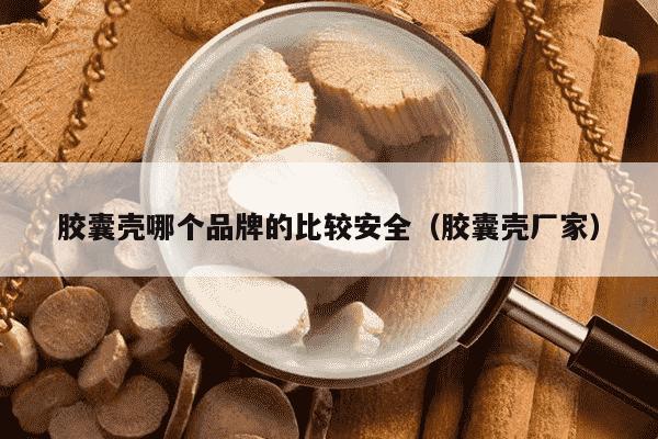 胶囊壳哪个品牌的比较安全（胶囊壳厂家）