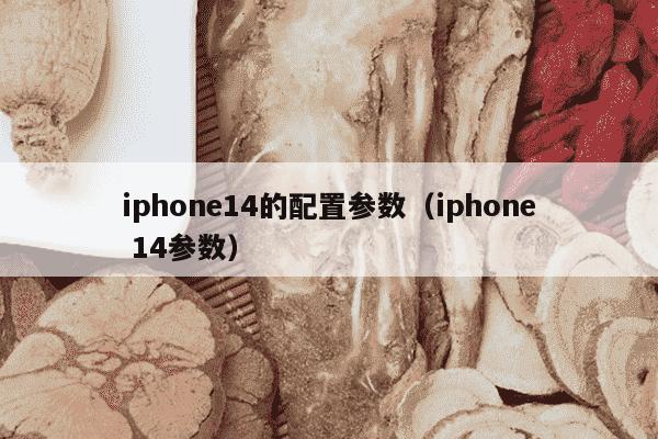 iphone14的配置参数（iphone 14参数）