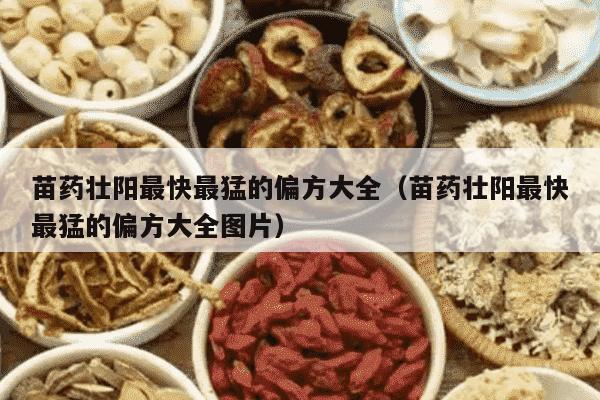 苗药壮阳最快最猛的偏方大全（苗药壮阳最快最猛的偏方大全图片）