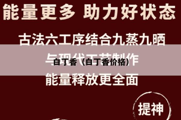 白丁香（白丁香价格）