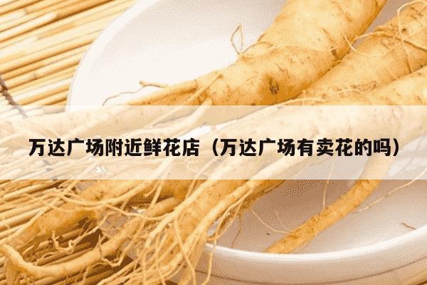 万达广场附近鲜花店（万达广场有卖花的吗）