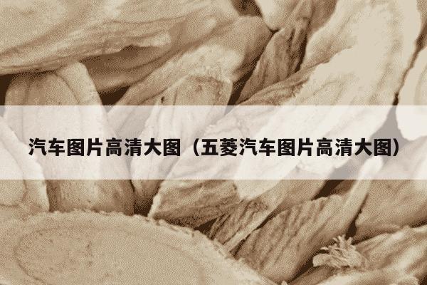 汽车图片高清大图（五菱汽车图片高清大图）