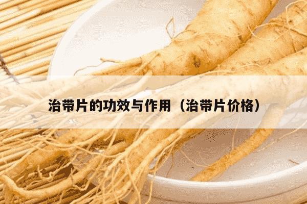 治带片的功效与作用（治带片价格）