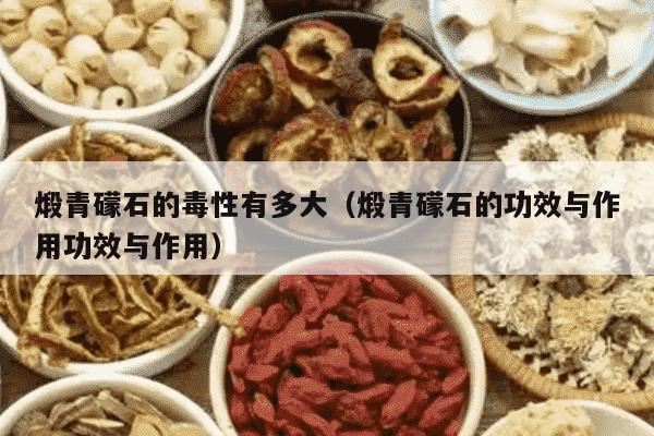 煅青礞石的毒性有多大（煅青礞石的功效与作用功效与作用）