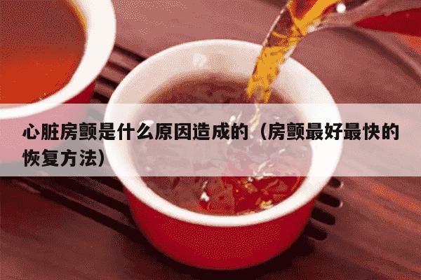 心脏房颤是什么原因造成的（房颤最好最快的恢复方法）