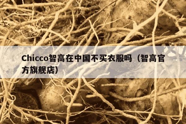 Chicco智高在中国不买衣服吗（智高官方旗舰店）