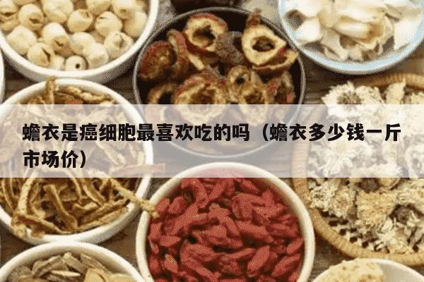 蟾衣是癌细胞最喜欢吃的吗（蟾衣多少钱一斤市场价）