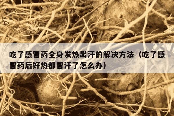 吃了感冒药全身发热出汗的解决方法（吃了感冒药后好热都冒汗了怎么办）