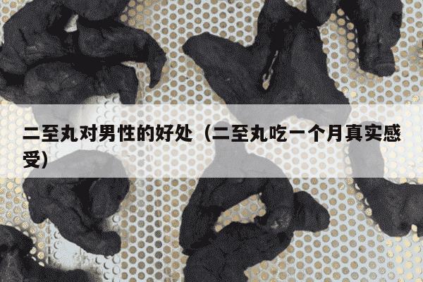 二至丸对男性的好处（二至丸吃一个月真实感受）