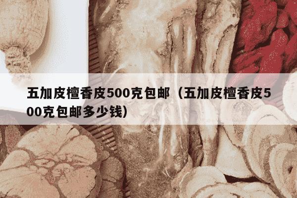 五加皮檀香皮500克包邮（五加皮檀香皮500克包邮多少钱）