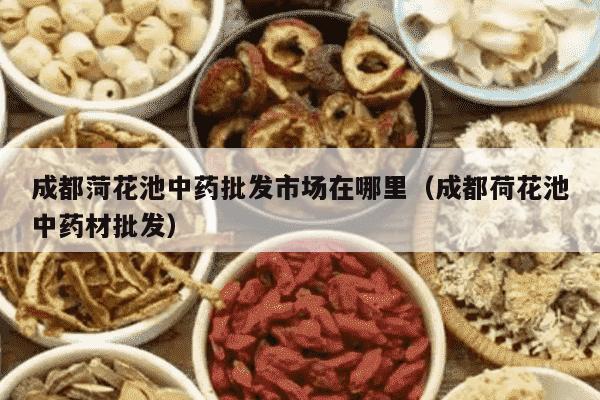 成都菏花池中药批发市场在哪里（成都荷花池中药材批发）