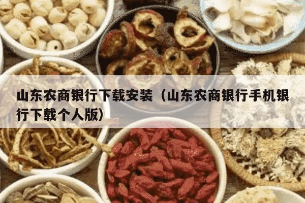 山东农商银行下载安装（山东农商银行手机银行下载个人版）
