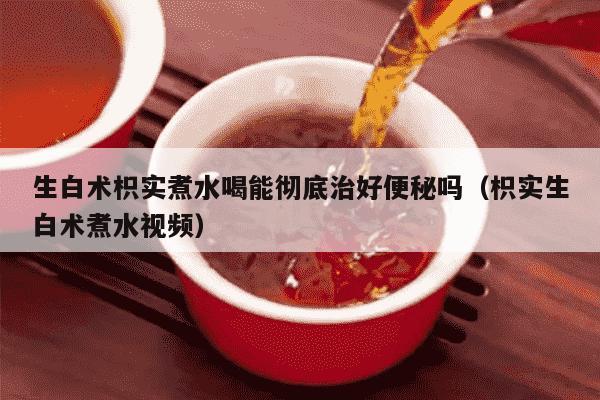 生白术枳实煮水喝能彻底治好便秘吗（枳实生白术煮水视频）