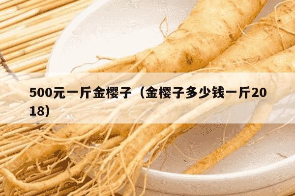 500元一斤金樱子（金樱子多少钱一斤2018）