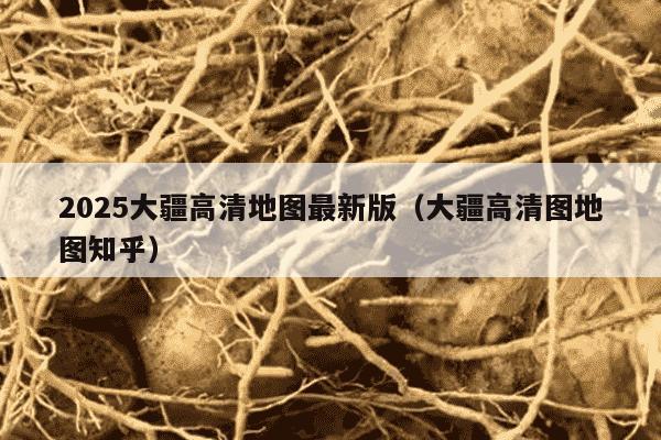 2025大疆高清地图最新版（大疆高清图地图知乎）