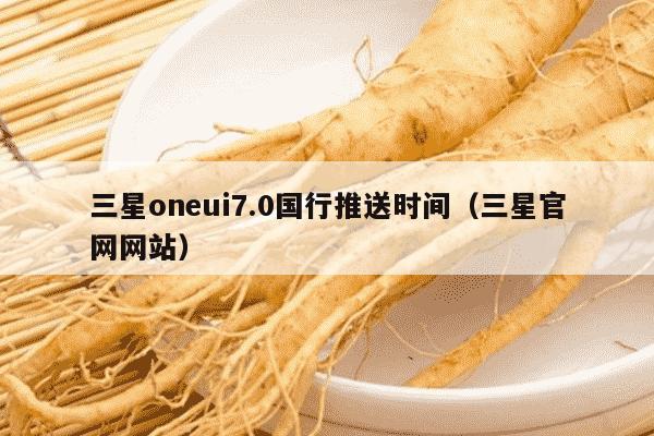 三星oneui7.0国行推送时间（三星官网网站）