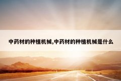 <b>��ҩ�ĵ���ֲ��е,��ҩ�ĵ���ֲ��е��ʲô</b>