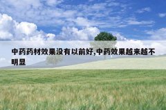 <b>��ҩҩ��Ч��û����ǰ��,��ҩЧ��Խ��Խ������</b>