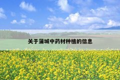 <b>�����ѳ���ҩ����ֲ����Ϣ</b>