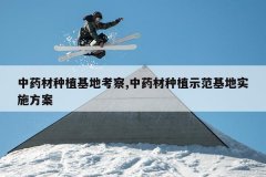 <b>��ҩ����ֲ���ؿ���,��ҩ����ֲʾ������ʵʩ����</b>