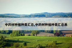 <b>��ҩ����ֲ�������,��ҩ����ֲ������ܱ�</b>