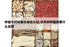 <b>��ֲ��ҩ��Ҫ����Щ��֤,��ҩ����ֲ��Ҫʲô����</b>