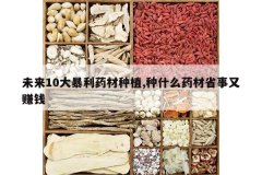 <b>δ��10����ҩ����ֲ,��ʲôҩ��ʡ����׬Ǯ</b>