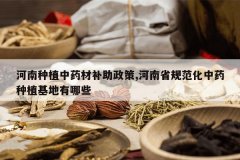 <b>������ֲ��ҩ�Ĳ�������,����ʡ�淶����ҩ��ֲ��������Щ</b>