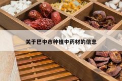 <b>���ڰ�������ֲ��ҩ�ĵ���Ϣ</b>