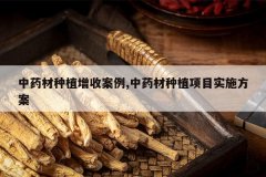 <b>��ҩ����ֲ���հ���,��ҩ����ֲ��Ŀʵʩ����</b>