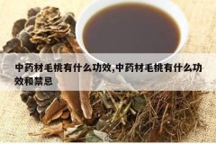 <b>��ҩ��ë����ʲô��Ч,��ҩ��ë����ʲô��Ч�ͽ���</b>