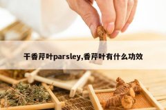 <b>������Ҷparsley,����Ҷ��ʲô��Ч</b>