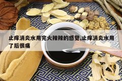 <b>ֹ������ˮ����������ĸо�,ֹ������ˮ���˺��ʹ</b>